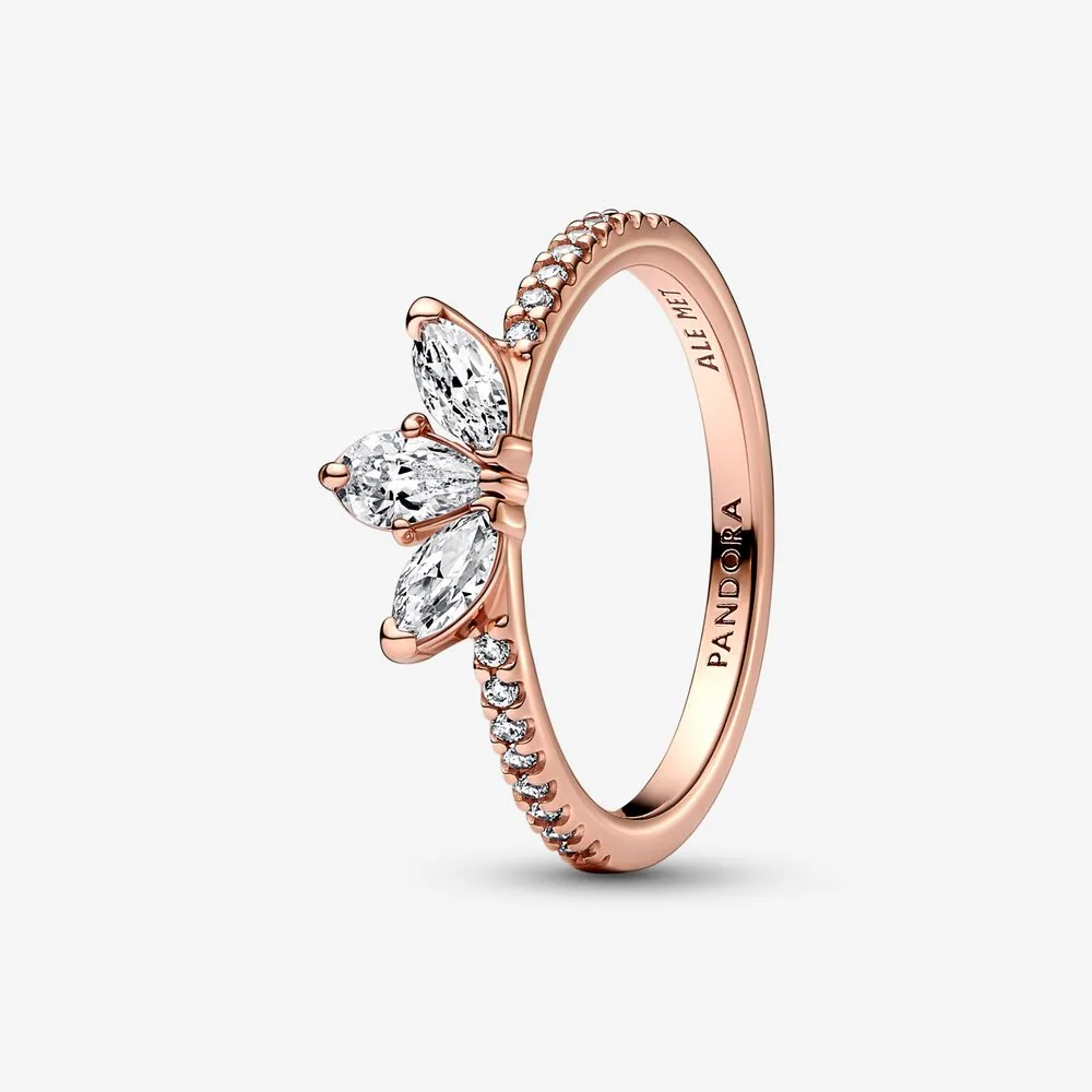 anello a grappolo pandora sparkling herbarium 182392c01