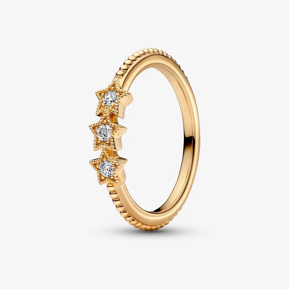 pandora anello celeste stelle 162333c01