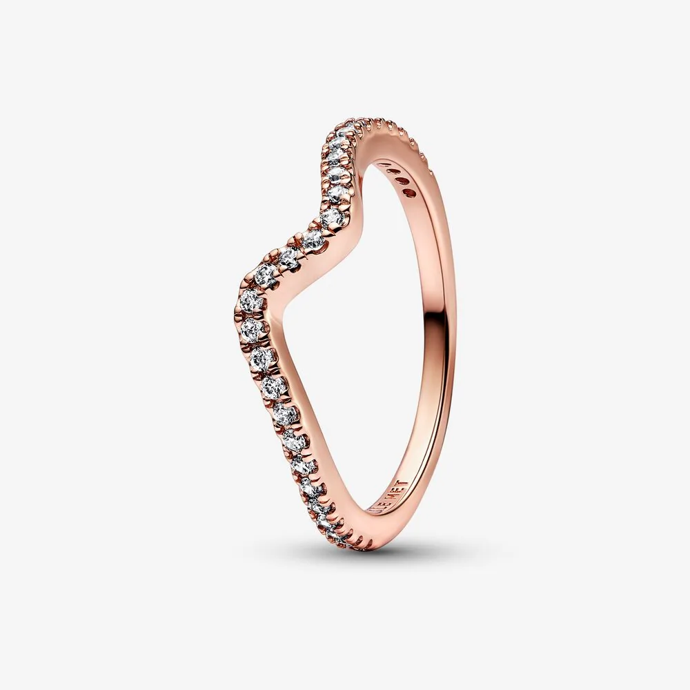 pandora anello ondulato scintillante 182539c01