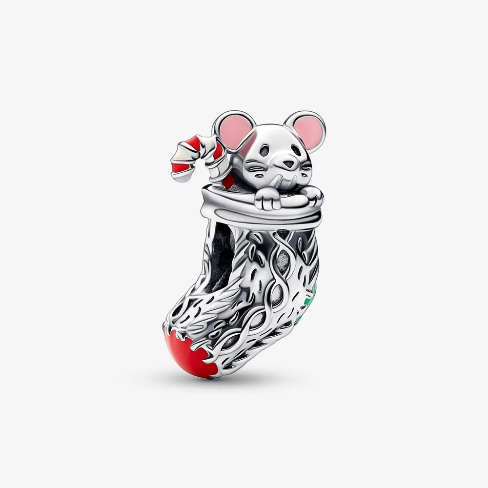 pandora ciondolo topolino festivo e calza 792366c01