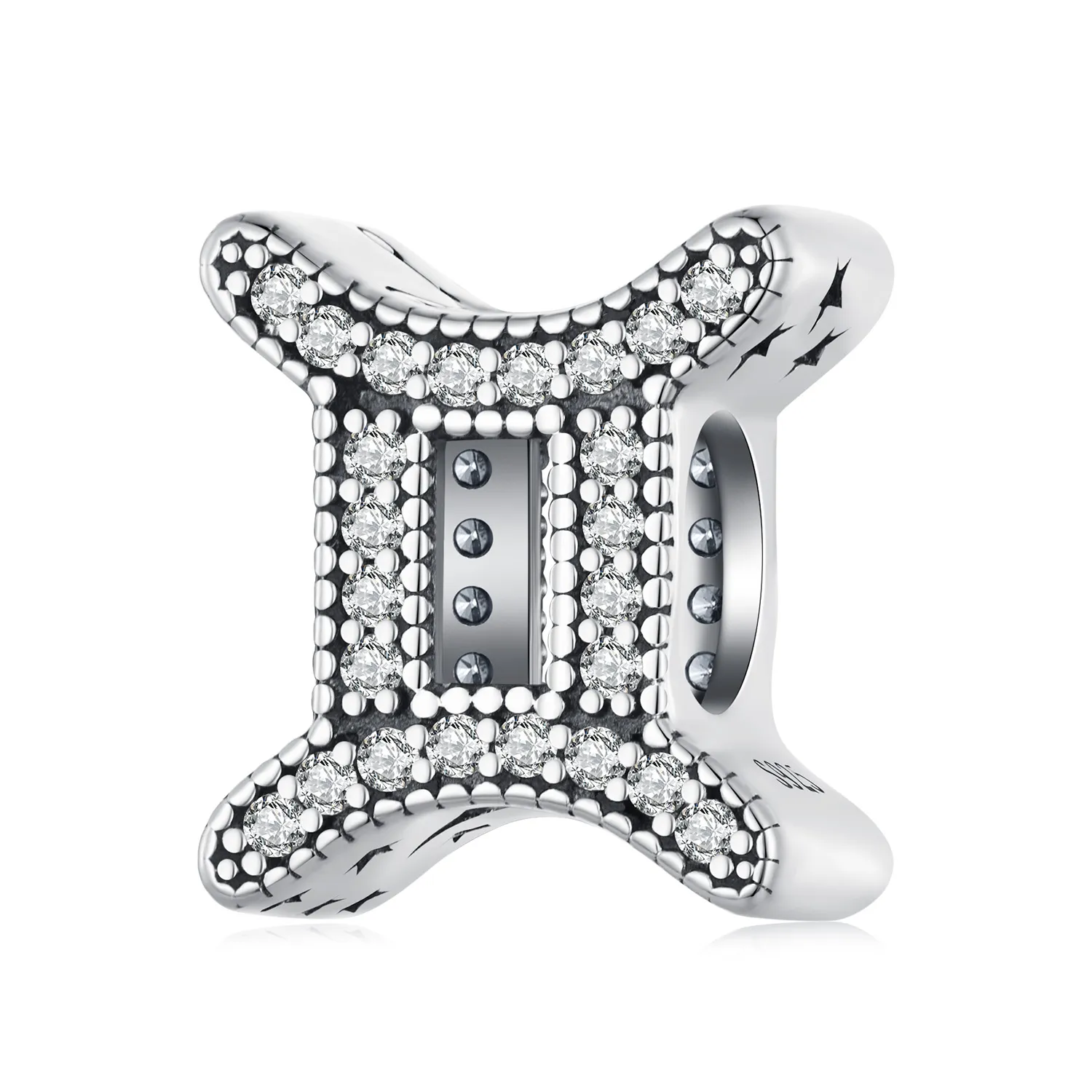 charm zodiac fortunato stile pandora del segno dei gemelli scc2516 3