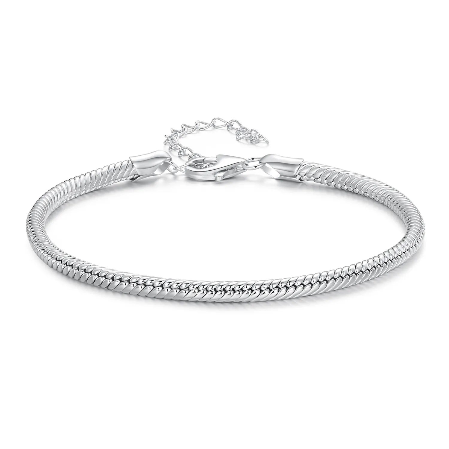 braccialetto a catena a serpente in stile pandora scb252
