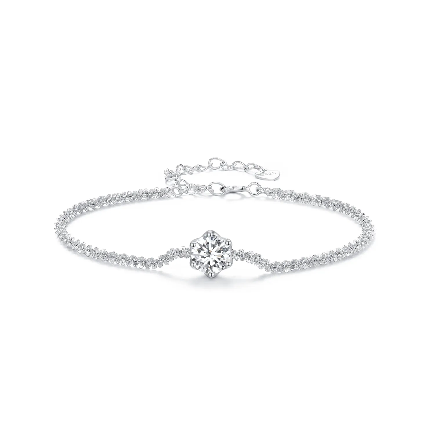 braccialetto pandora style con diamanti msb006