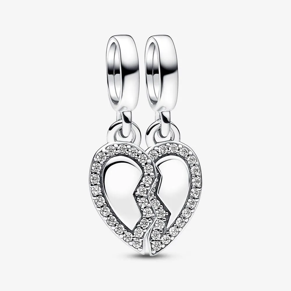 ciondolo a pendente pandora friends con cuore divisibile 792743c01
