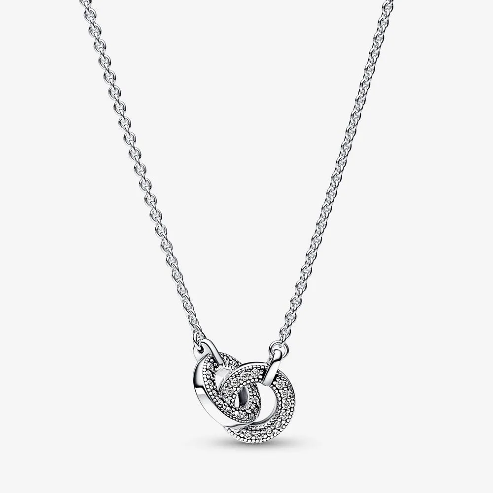collana pendente pandora signature intertwined pavé 392736c01 45