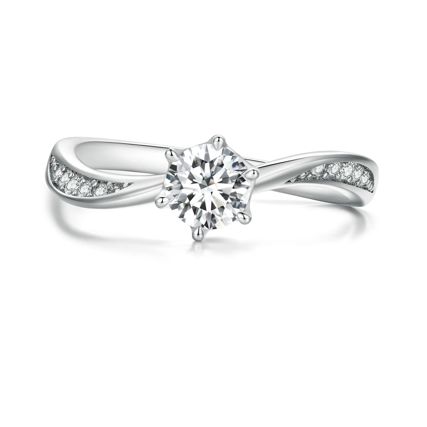 anello a nodo semplice in stile pandora bsr420