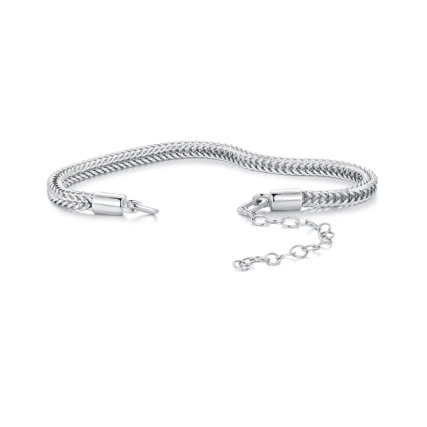 braccialetto a catena stile pandora con charm di chopin bsb148