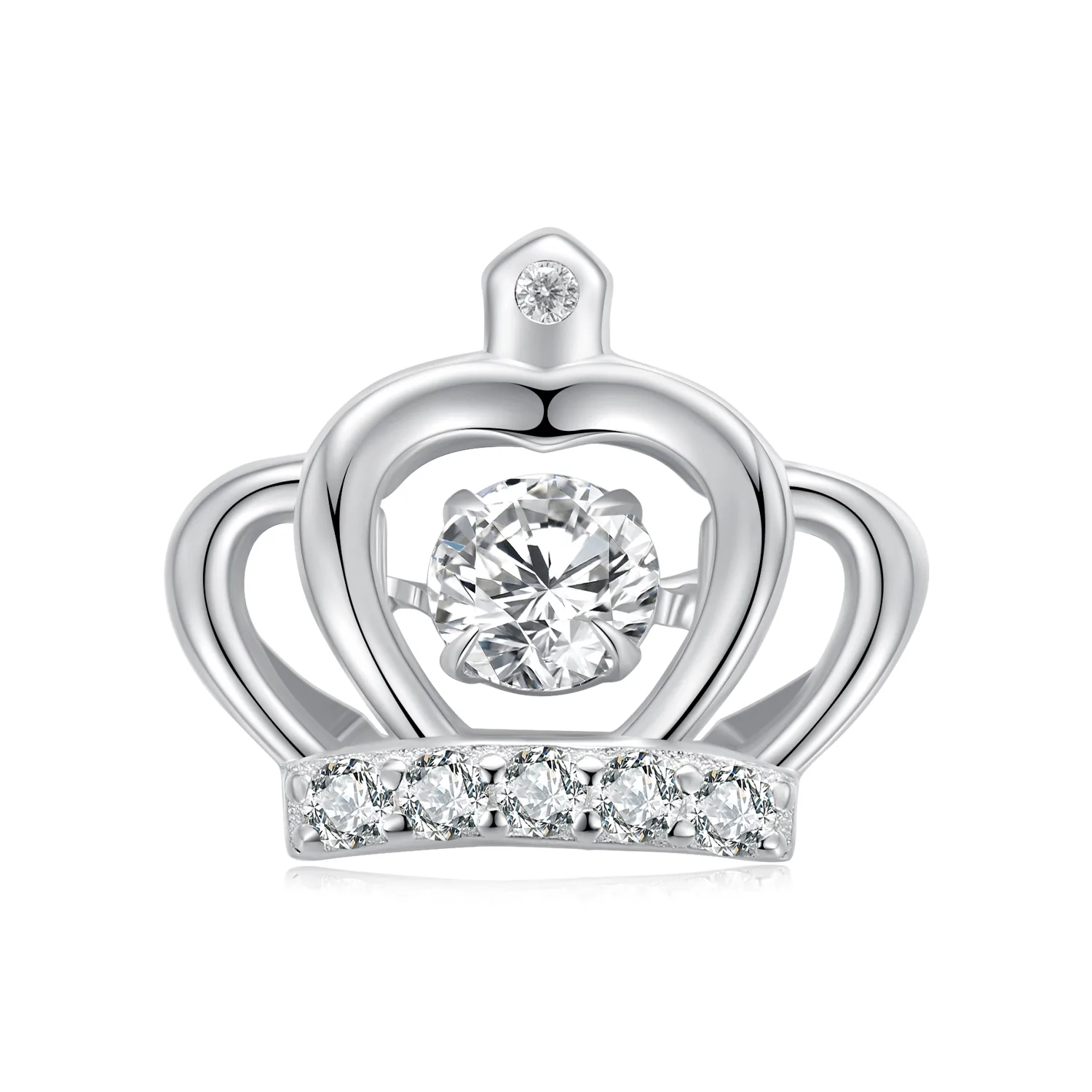 charm a forma di corona in stile pandora scc2589