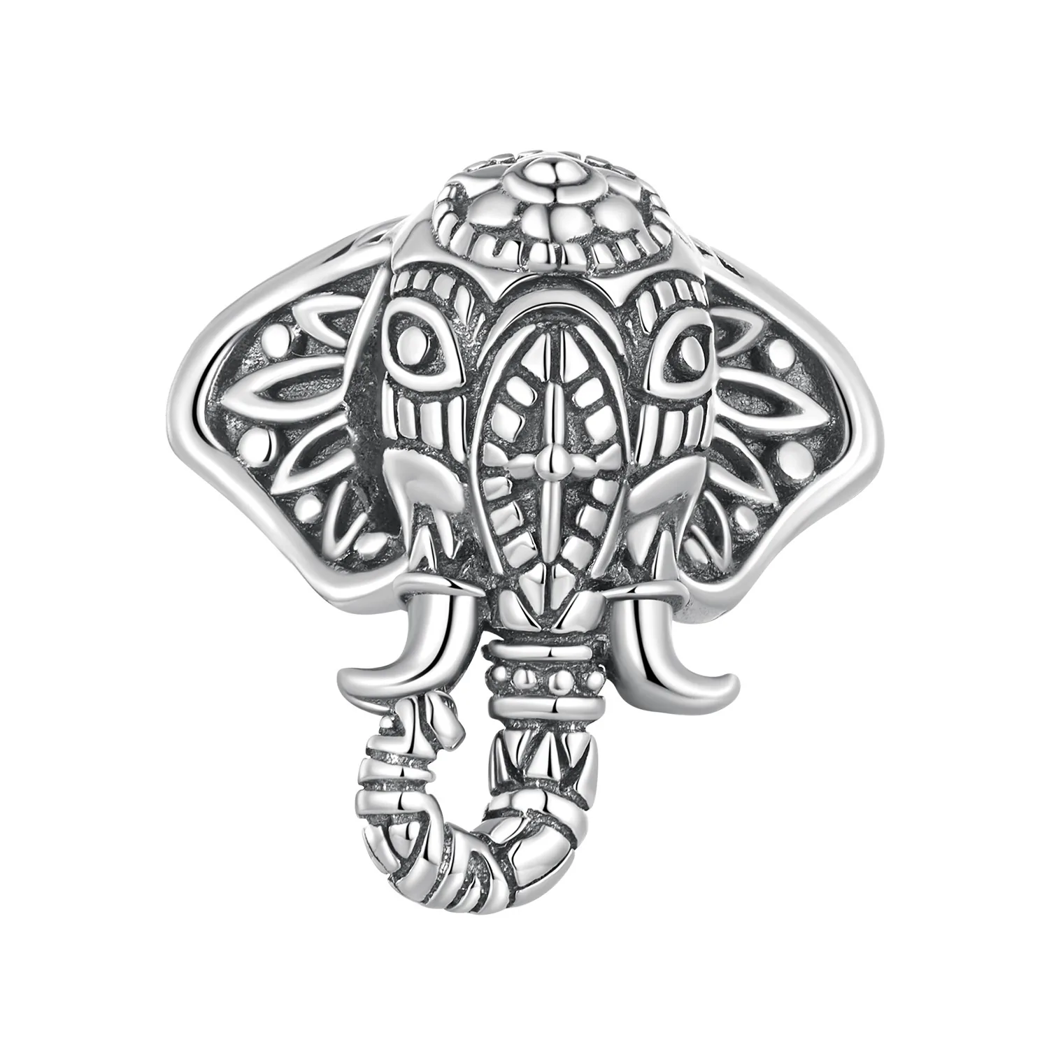 charm a forma di elefante divinità stile pandora scc2477