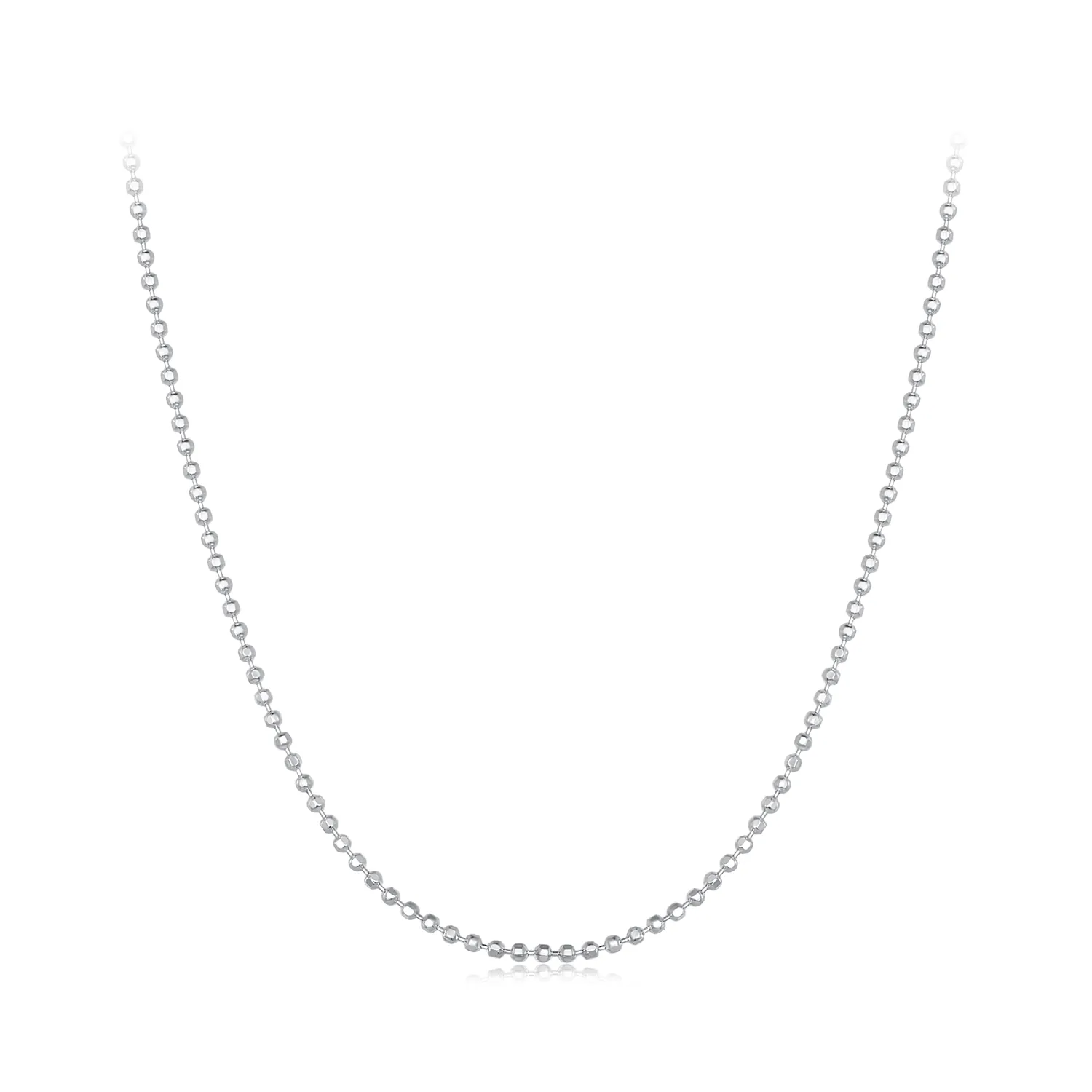 collana a catena con perline flash di stile pandora sca027