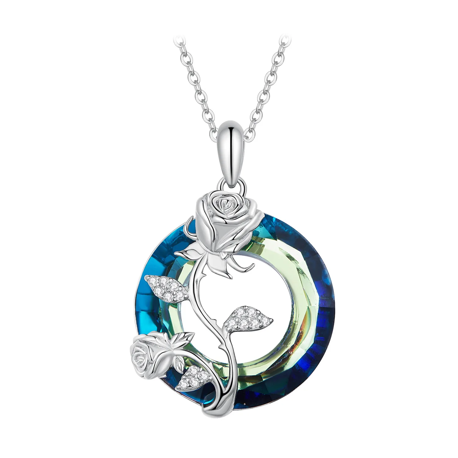 collana a forma di anello angelo stile pandora bsn313