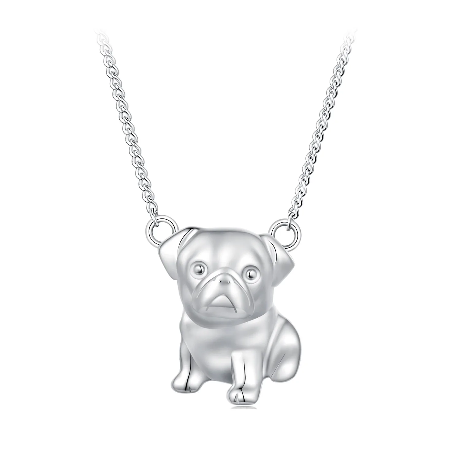 collana pug stile pandora bsn354