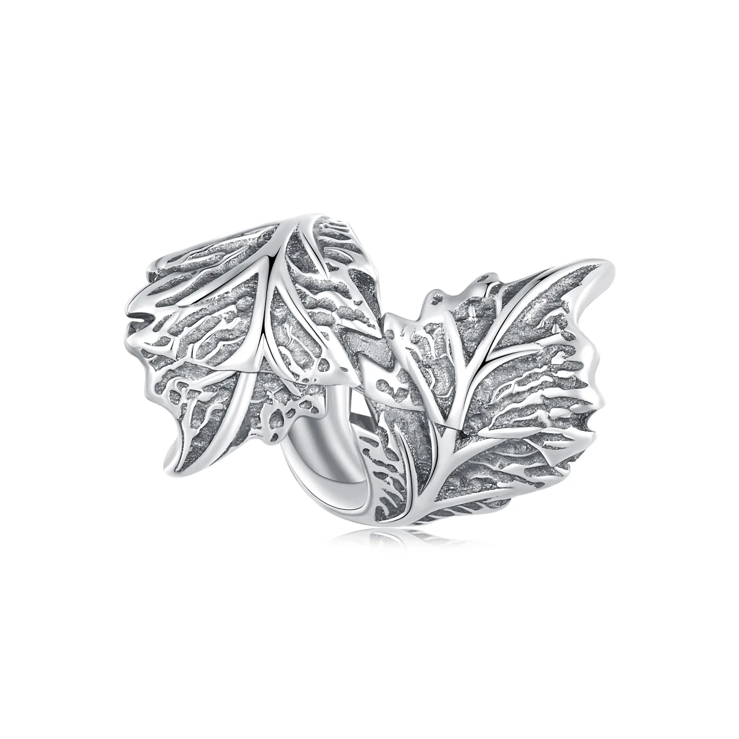 pandora stile ciondolo foglia scc2575