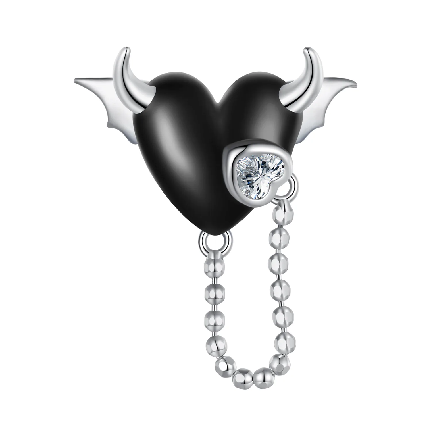 pandora stile piccolo diavolo punk ciondolo scc2495