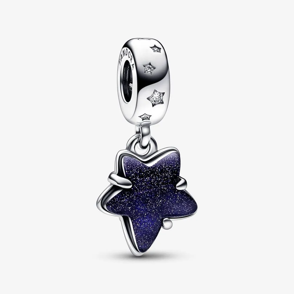 charm pendente pandora murano stella galassia celeste 792368c01