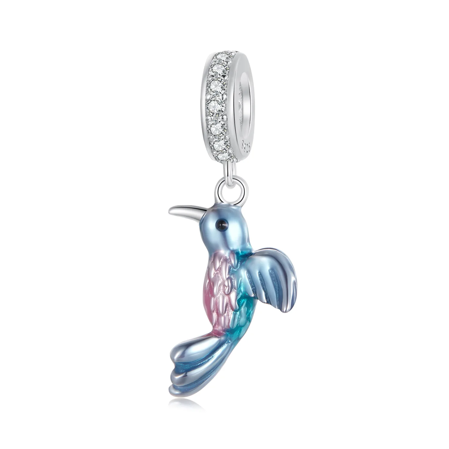 ciondolo martin pescatore stile pandora bsc1004