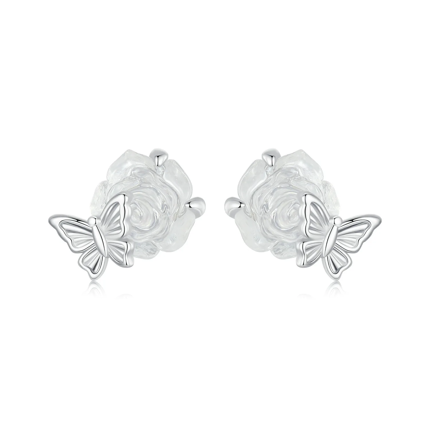 rosa di cristallo stile pandora bse978