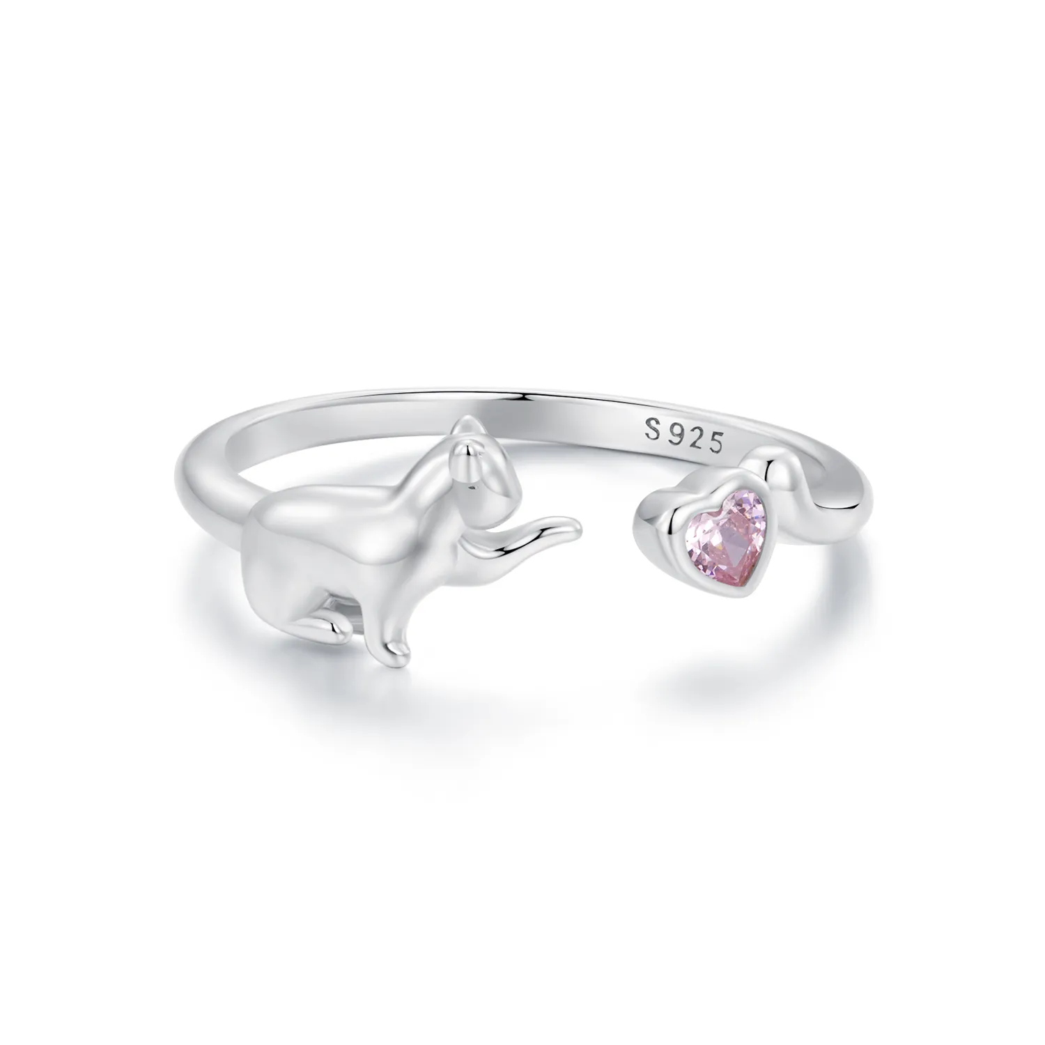 anello di apertura pandora style cat scr1027e