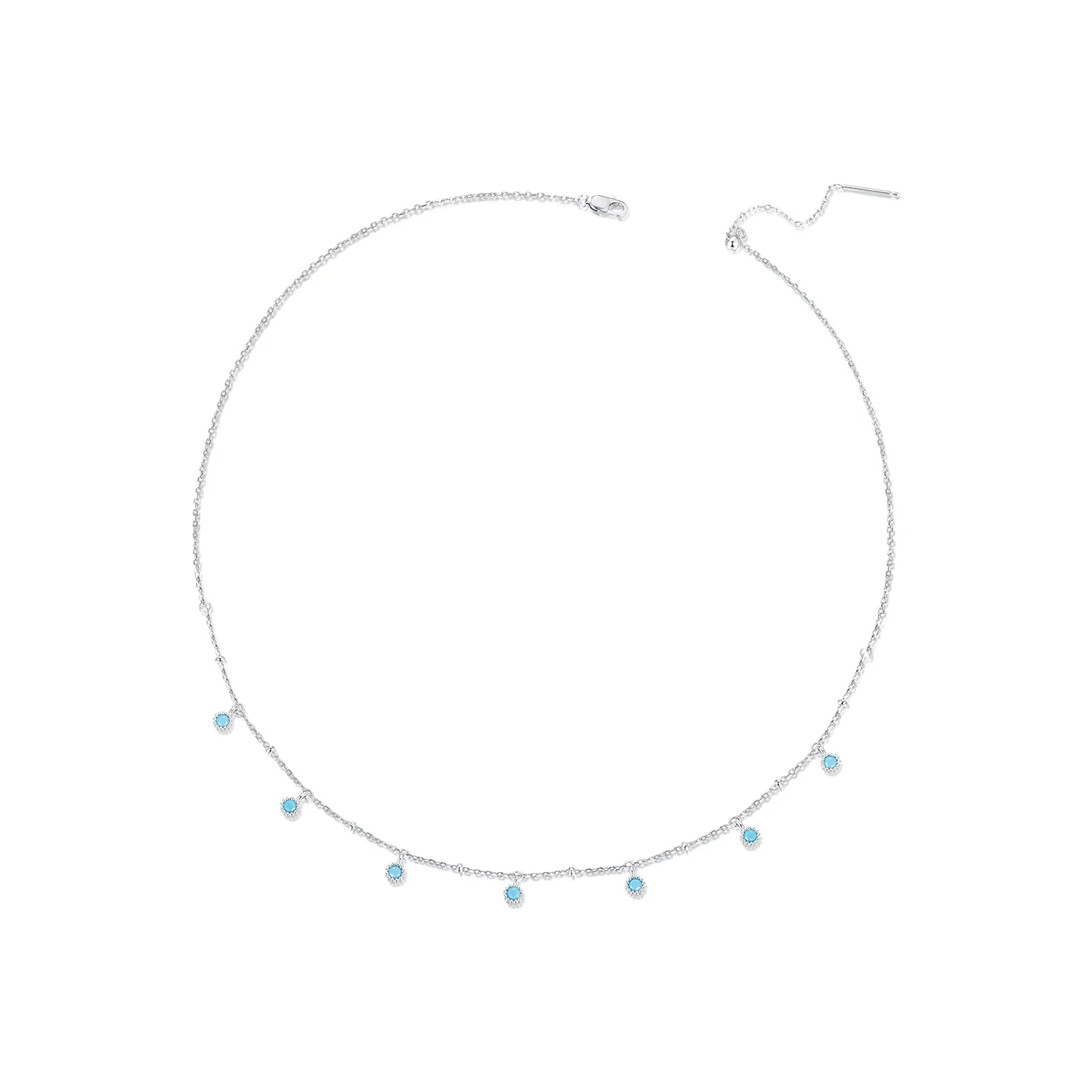 collana turchese stile pandora bsn388