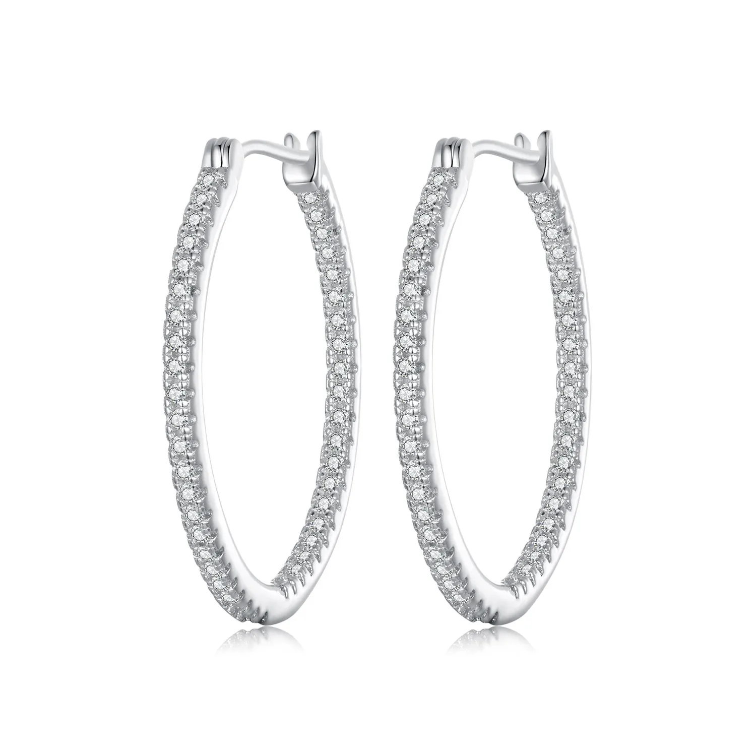 orecchini brillanti stile pandora bse1023l