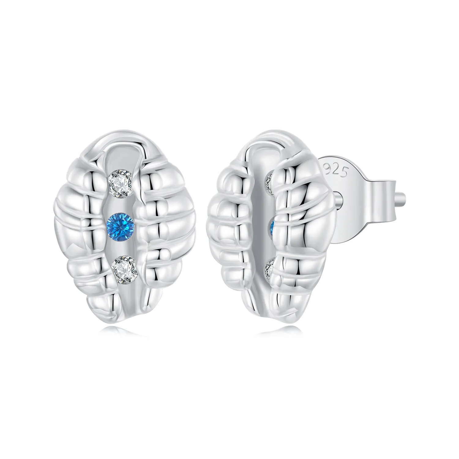 orecchini con chiglia stile pandora sce1741