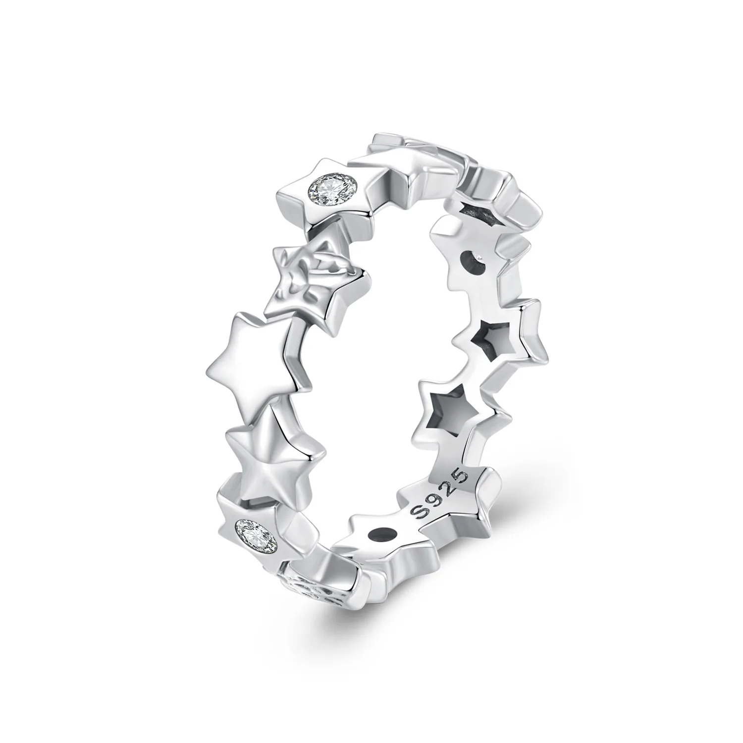 anello stella stile pandora bsr585