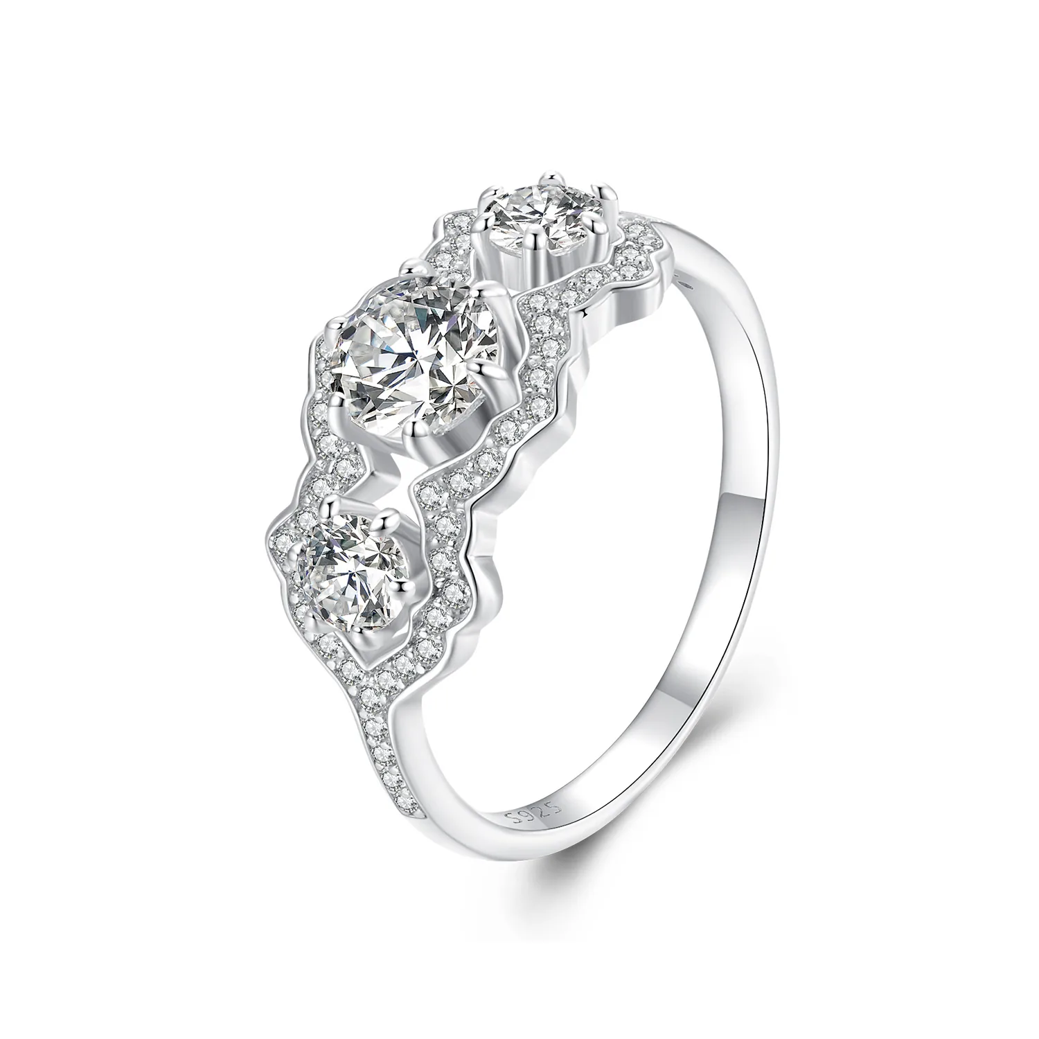 anello stile pandora brilliant star bsr584