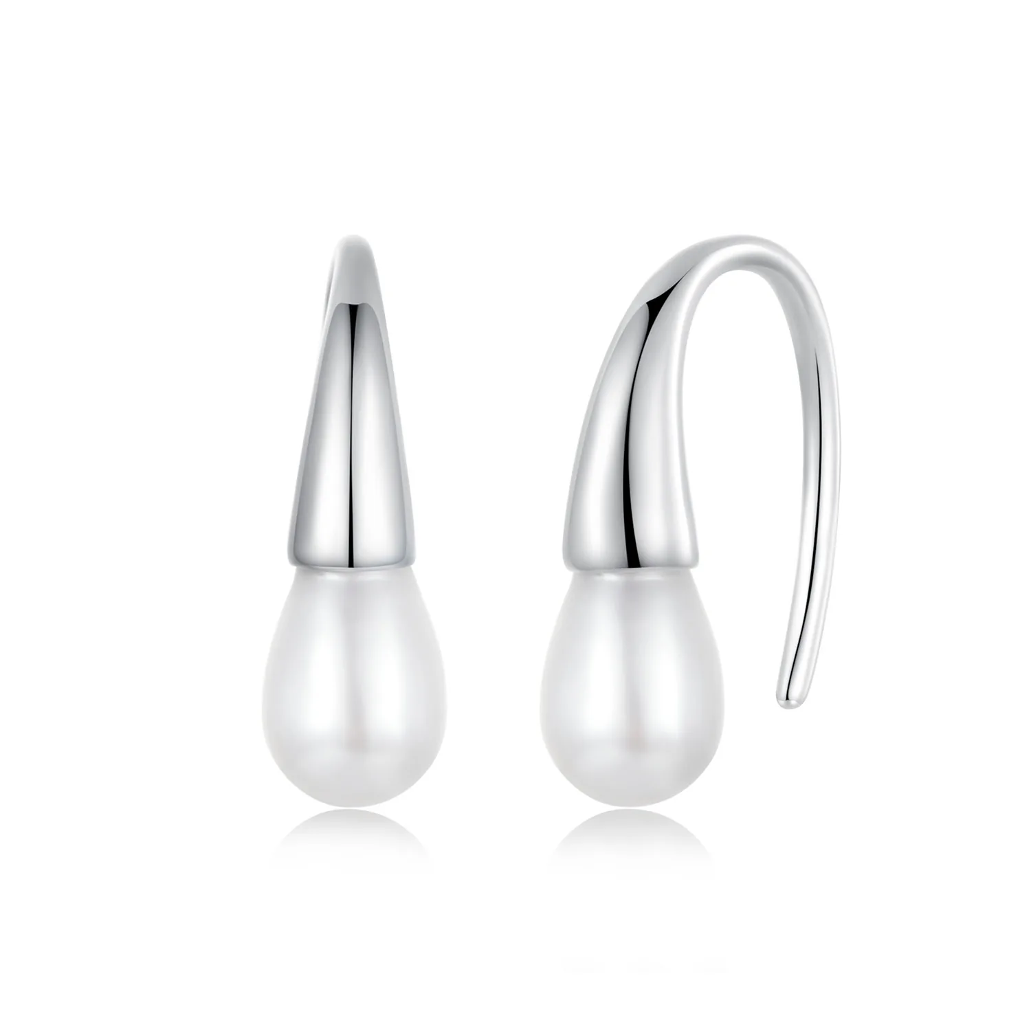 orecchini a goccia in stile pandora con perle bse1054