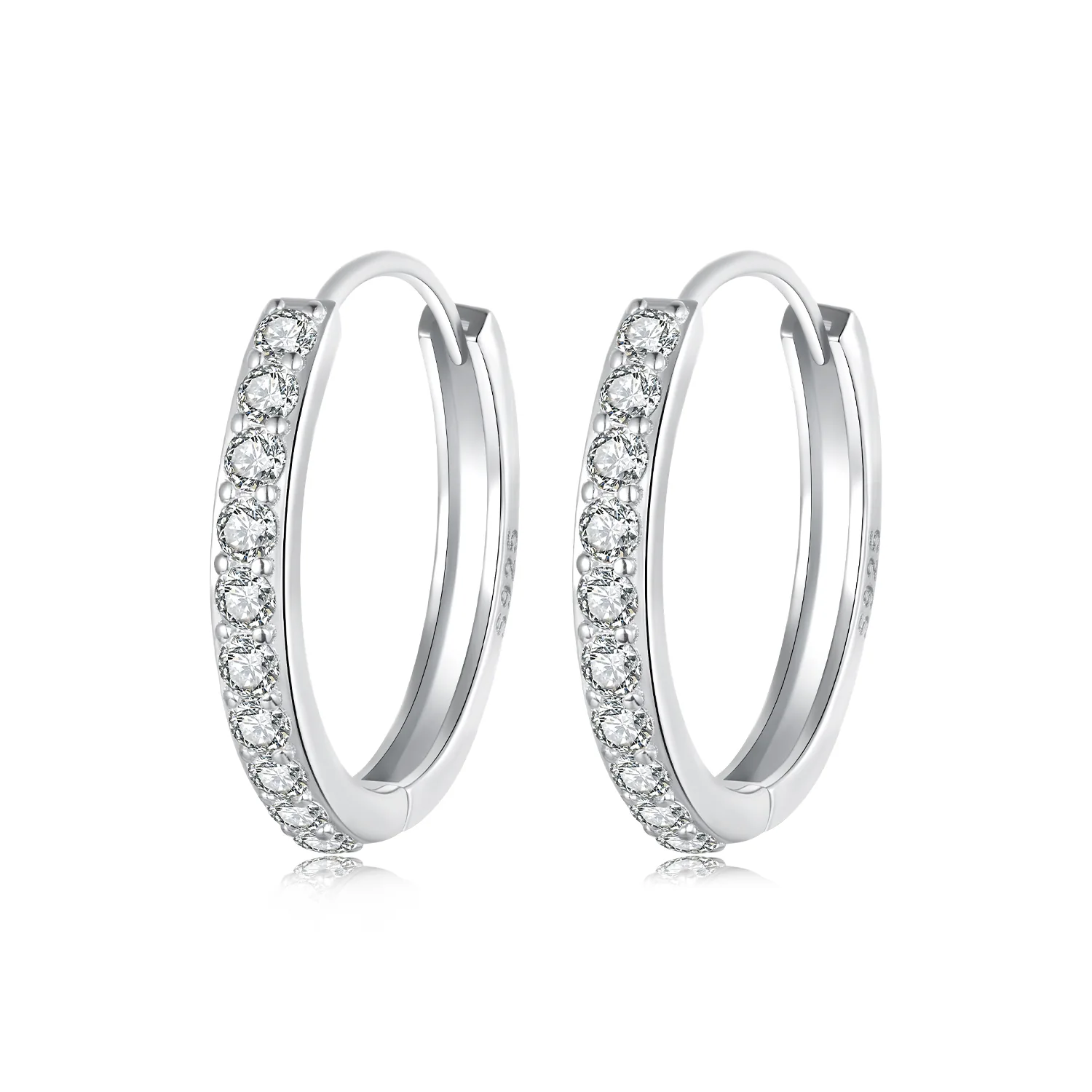 orecchini semplici in argento sterling stile pandora bse1060 al