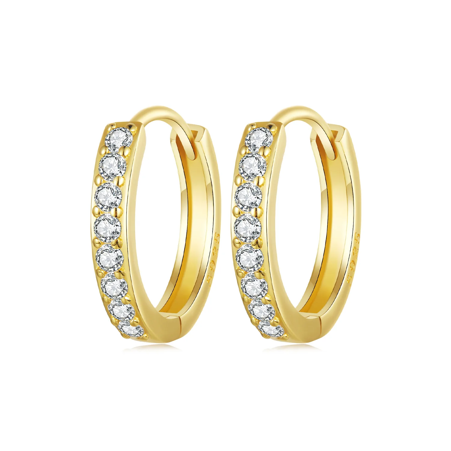 orecchini semplici in argento sterling stile pandora bse1060 bm