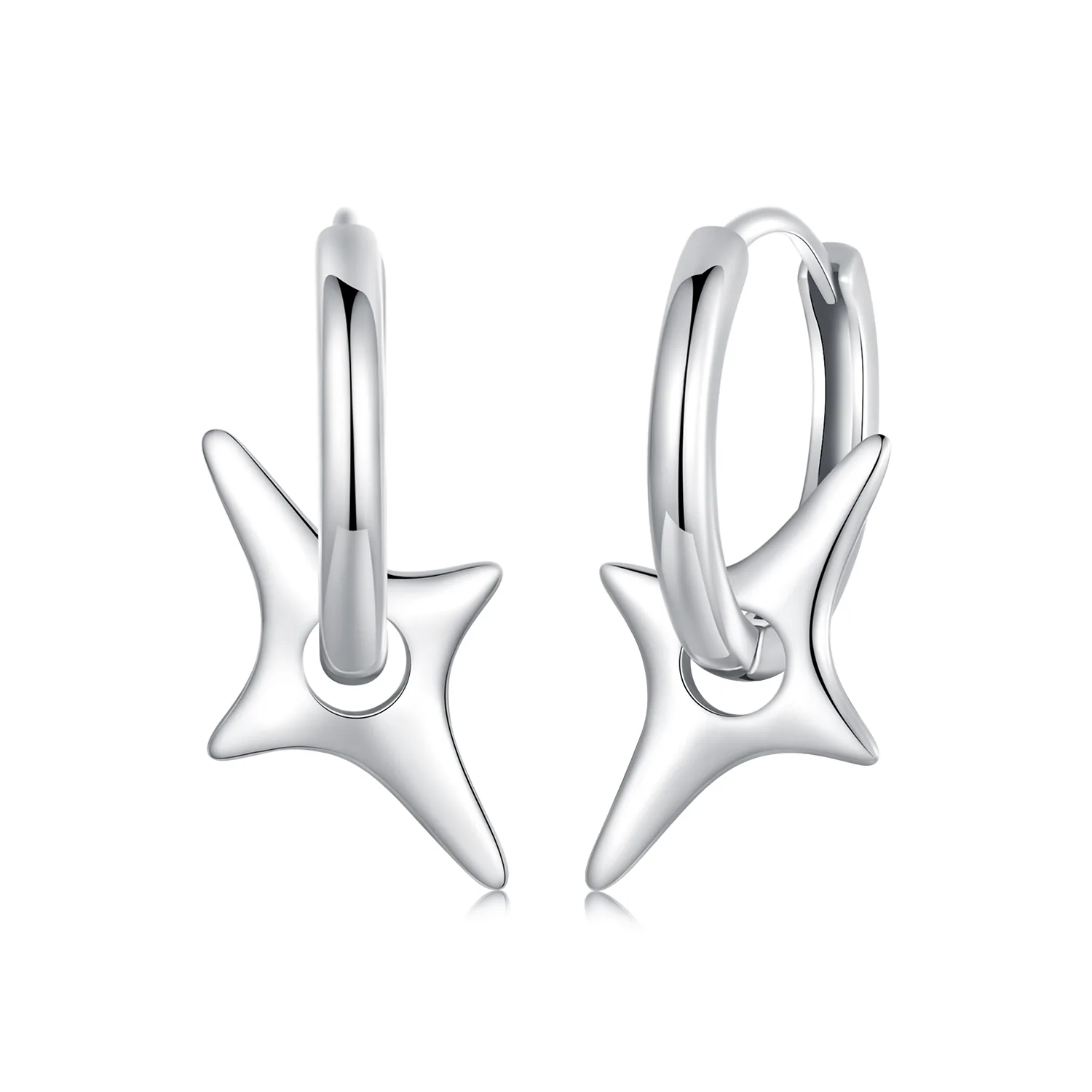 orecchini stellati stile pandora bse1083