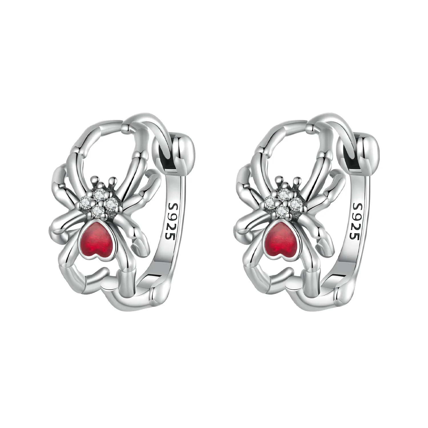 orecchini stile pandora ragno sce1799