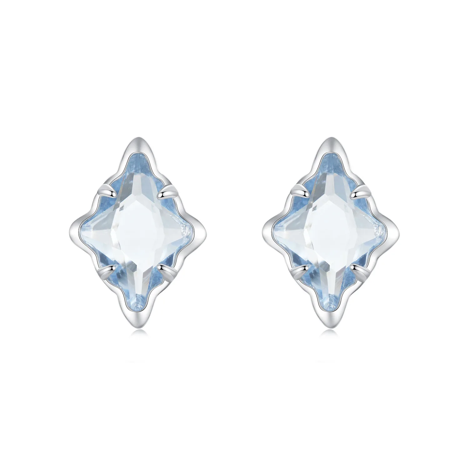 orecchini stile pandora stella bse1050
