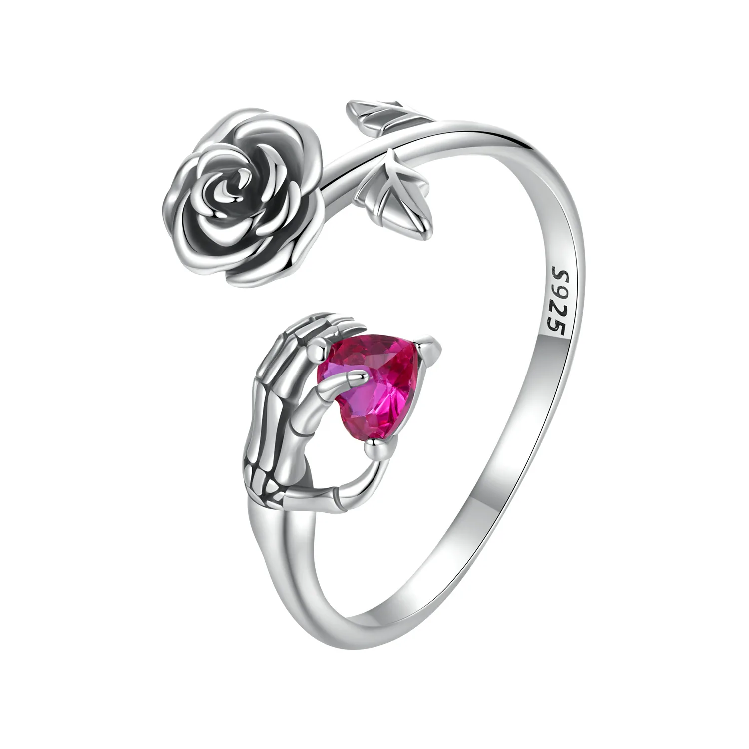 pandora stile rose scheletro mano bsr606 e
