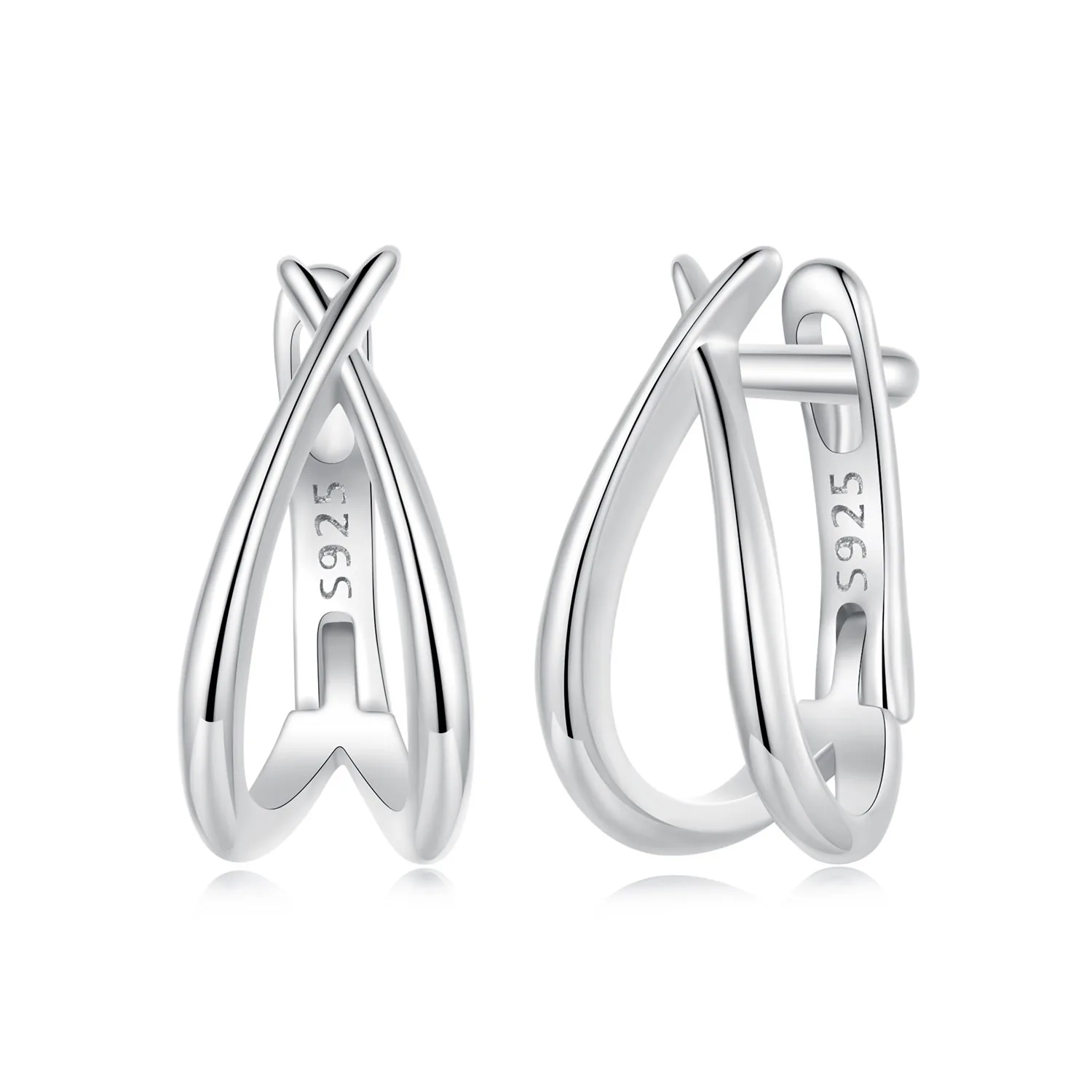 pandora style exquisite fibbia per orecchini in argento bse1053