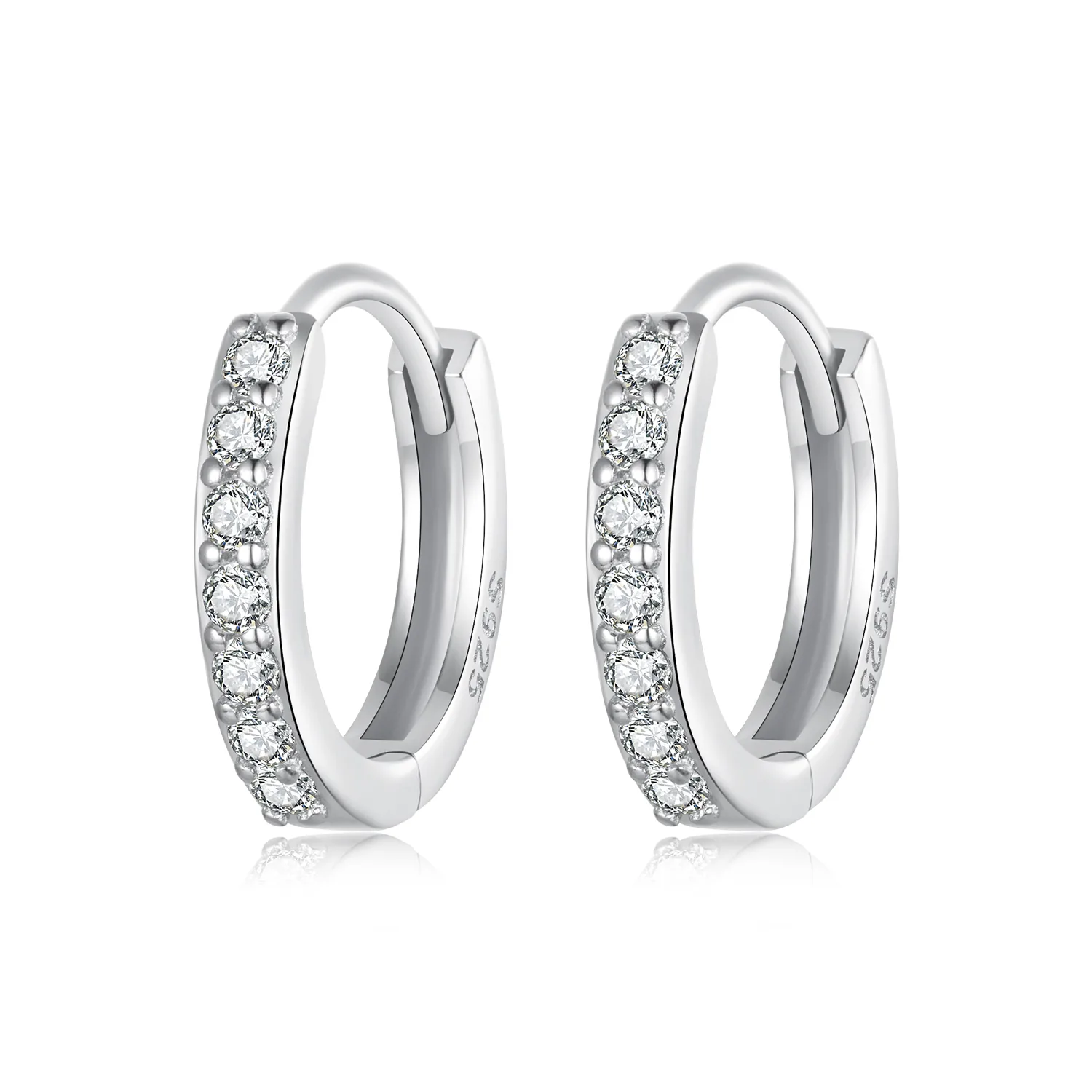 pandora style orecchini semplici in argento sterling bse1060 as