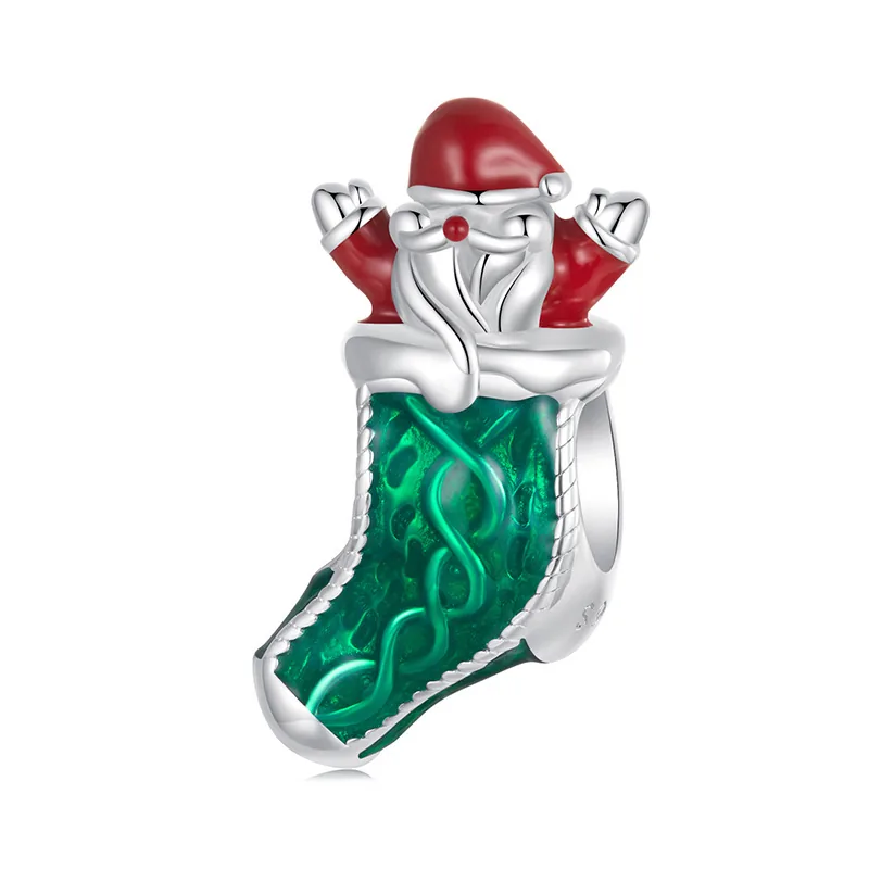 (immagine per) Perline per calza di Natale in stile PANDORA - SCC2915 - Visualizza 2