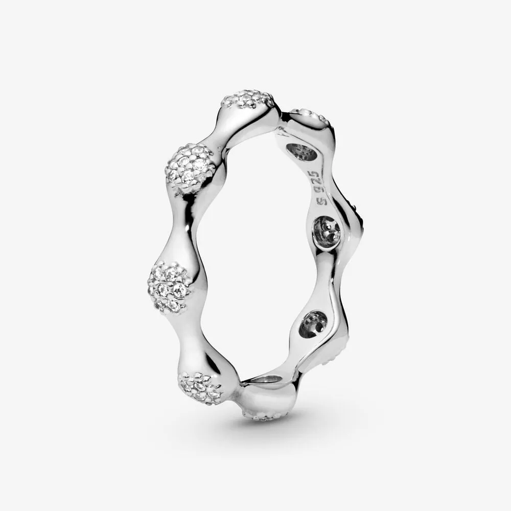 anello pandora pavé modern lovepods saldo finale 197295cz