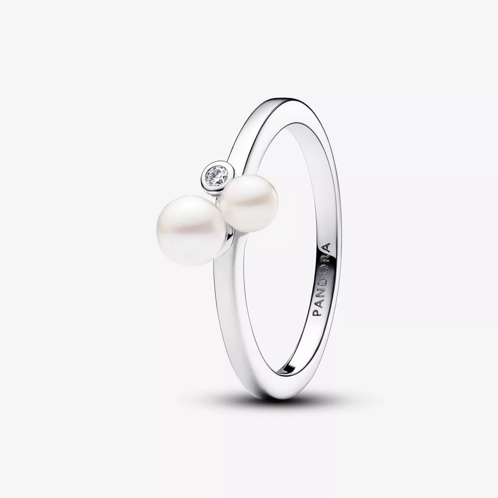 anello pandora perle dacqua dolce coltivate e punto luce 193156c01