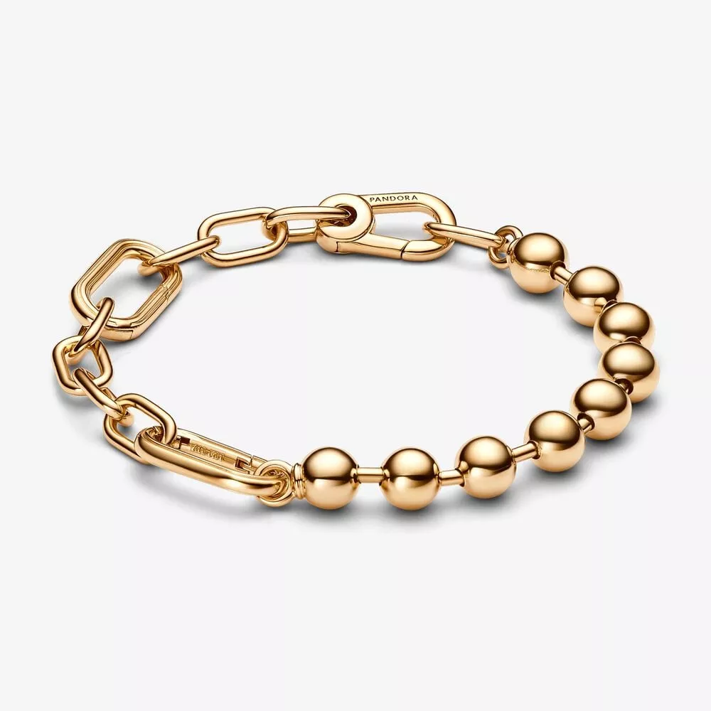bracciale maglia link e sfere pandora me 562793c00