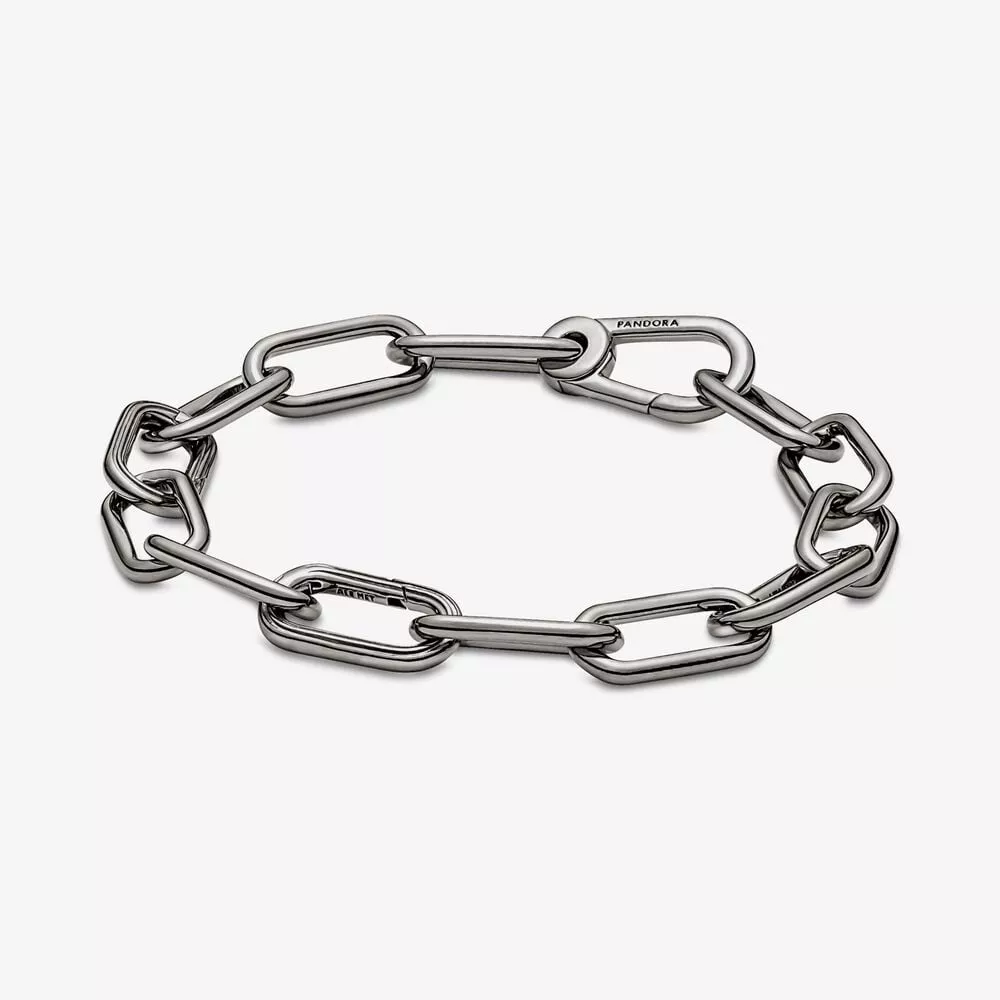 bracciale maglia link medium pandora me 549588c00