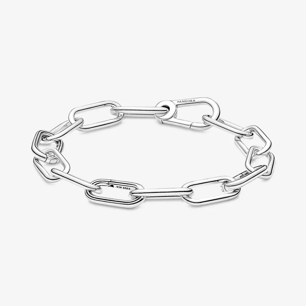 bracciale maglia link medium pandora me 599588c00
