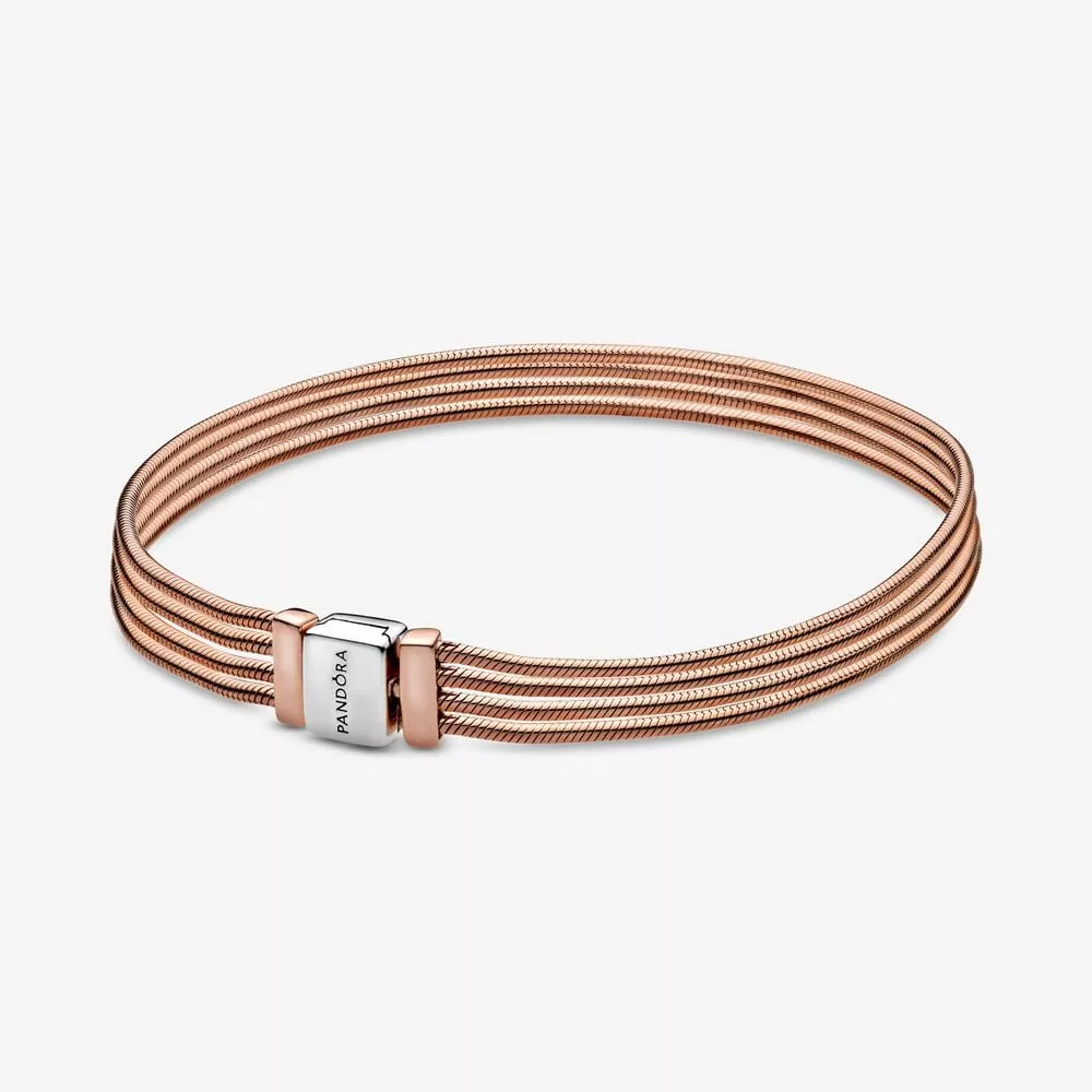 bracciale pandora reflexions multi snake chain 588782c00