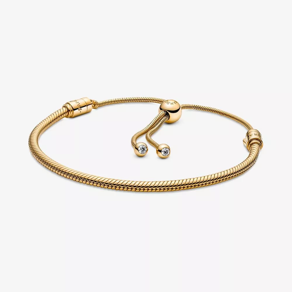 Bracciale Pandora Moments a catena serpente con chiusura a cuore alato - Edizione limitata