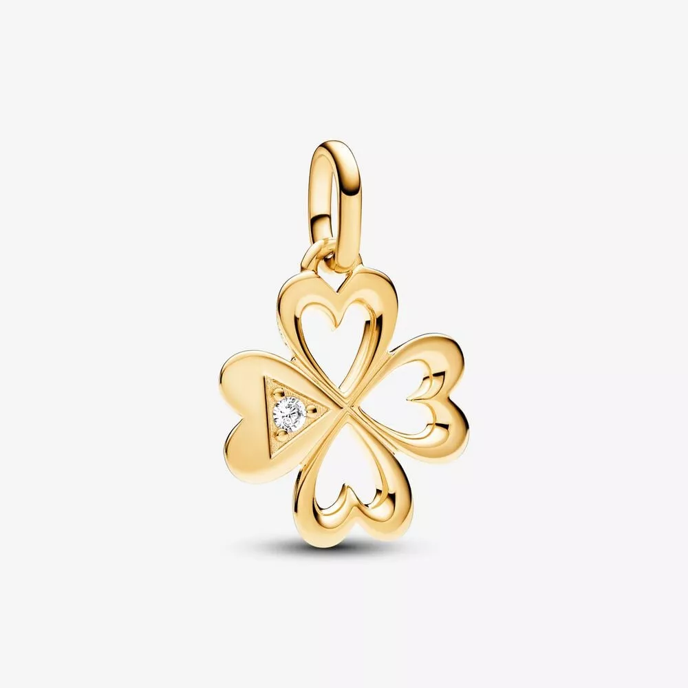 charm medallion quadrifoglio pandora me 763034c01