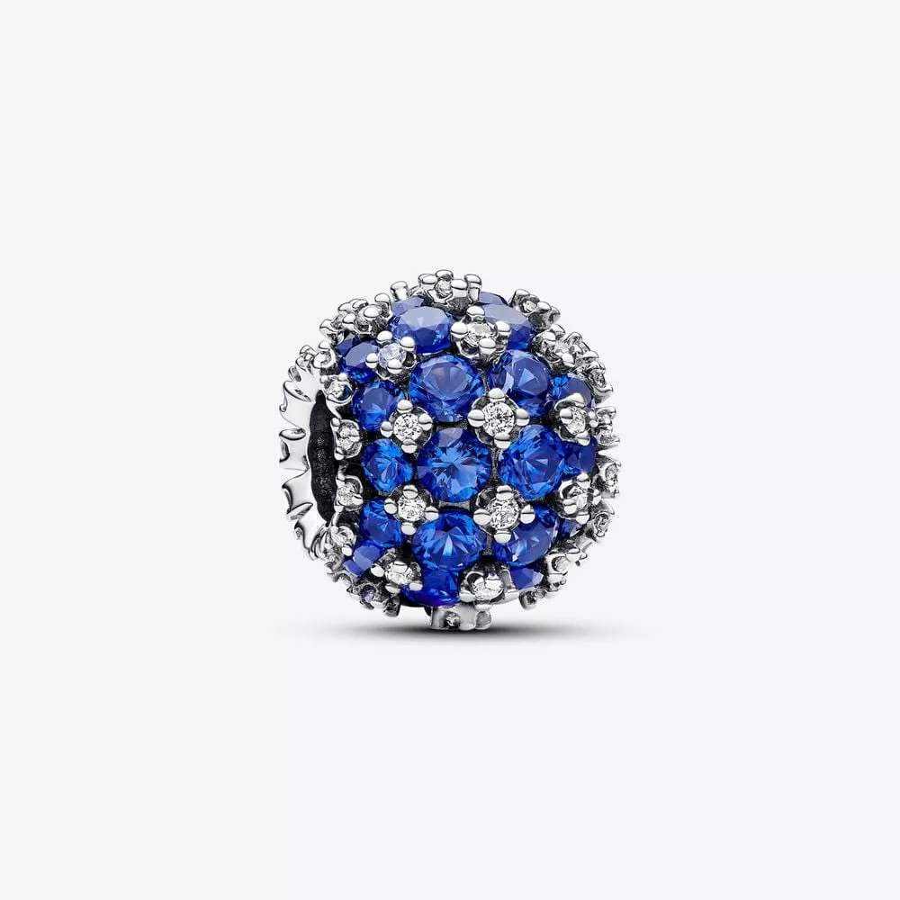 charm pandora pavè pietre luminose blu 792630c02