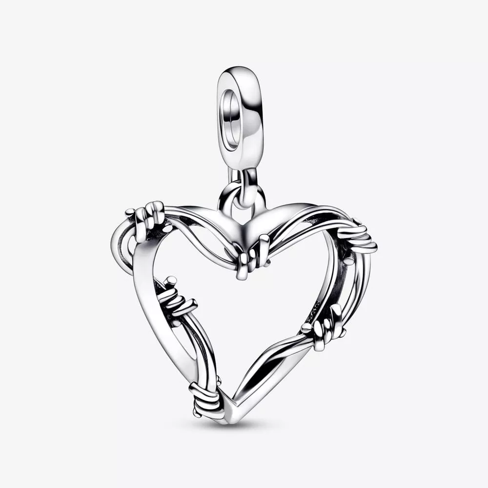 charm pandora wire heart medallion 792526c00