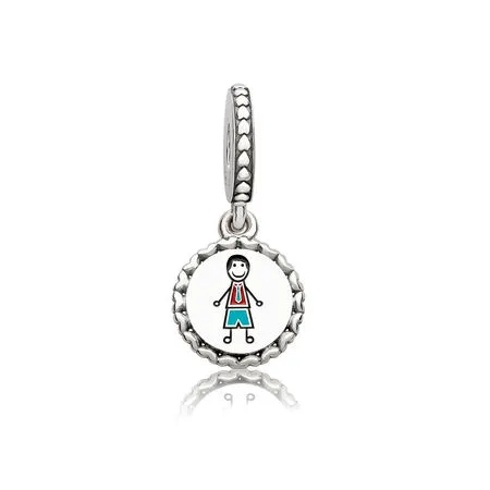 (immagine per) Charm pendente PANDORA Figura del bastone del papà