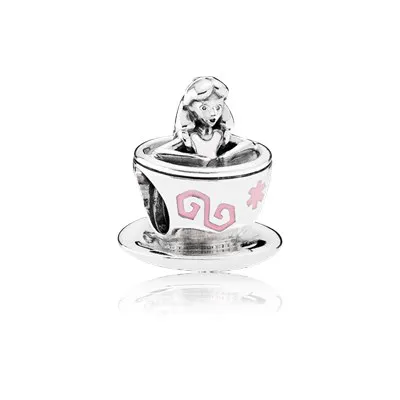 (immagine per) Disney, Charm PANDORA Alice nel paese delle meraviglie Teacup