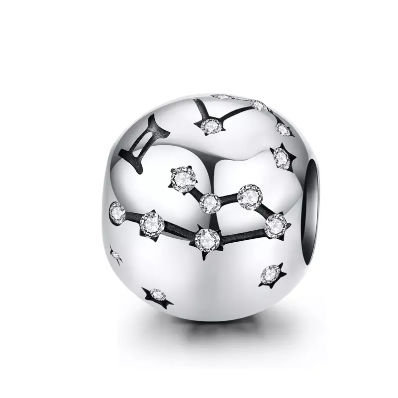 Charm tipo Pandora Gemelli - SCC1218-3 - Immagine del prodotto
